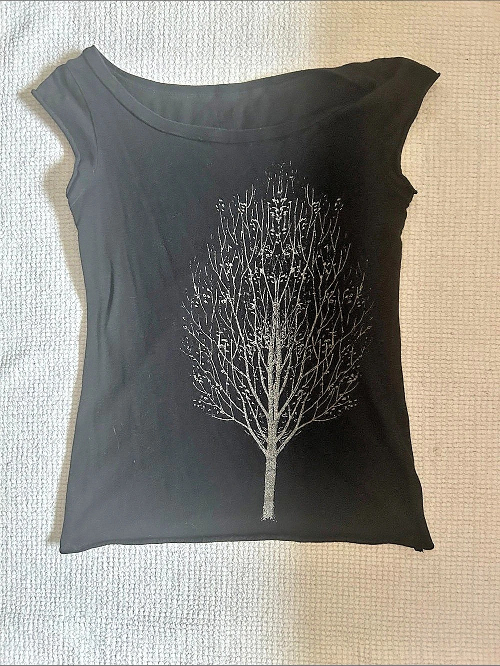 Tree Graphic Tee in Black